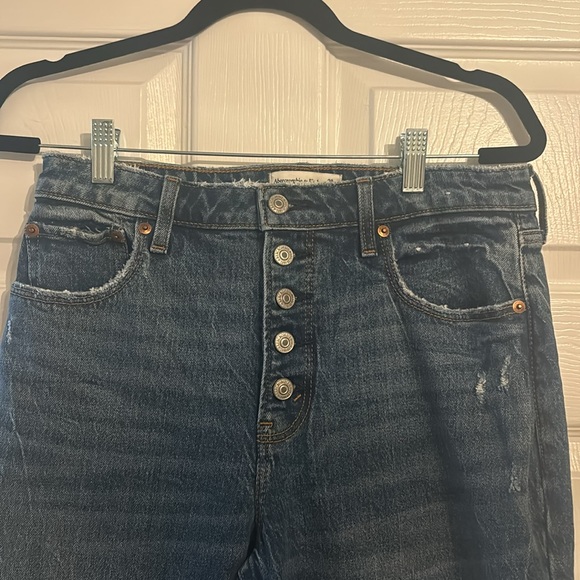 Abercrombie & Fitch Curve Love The skinny high rise Jean, size 6R 28 - Picture 3 of 5